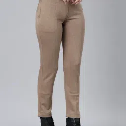 go colors! Go Colors Khaki Solid Trousers image 3
