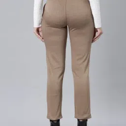 go colors! Go Colors Khaki Solid Trousers image 2