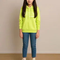 bubble berry Kids Printed Hooded Sweatshirt image 3