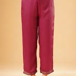 JAYPORE Women Embroidered Trousers-image-14