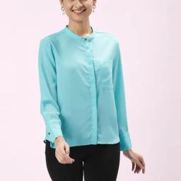 Annabelle by Pantaloons Blue Regular Fit Top-picture-8