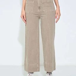 Sf Jeans By Pantaloons Brown Regular Fit Jeans-picture-0