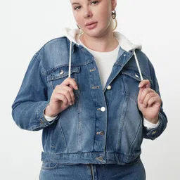 Trendyol Women Floral Crop Bomber Jacket-picture-38