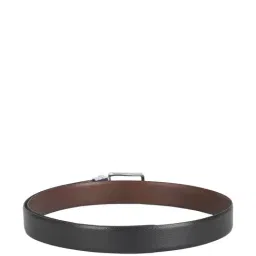 Peter England Black & Brown Leather Reversible Belt For Men image 2