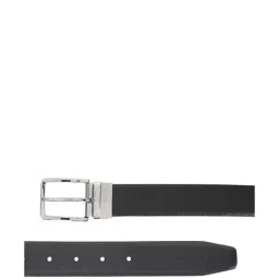 Peter England Black & Brown Leather Reversible Belt For Men image 4