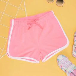 Pantaloons Junior Neon Pink Regular Fit Shorts-picture-22