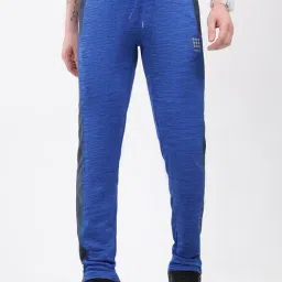 Rock.It Blue Regular Fit Self Design Trackpants-picture-47