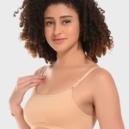 Boleem Pack Of 2 Full Coverage Non Padded Beginners Bra With All Day Comfort image 3