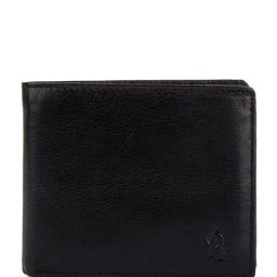Kara Black Solid Leather Bi-Fold Wallet-picture-38