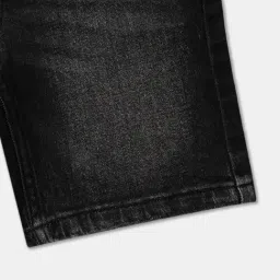 R&B Kids Black Regular Fit Shorts image 3