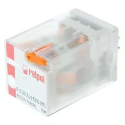 Relpol R15 Power Relay Plug In DPDT Plug In 230 V AC 7080 Ω, R15-2012-23-5230-WTL-picture-14