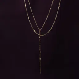 Palmonas 18K Gold Plated Chic Layered Necklace For Womens Waterproof And Anti-Tarnish image 2