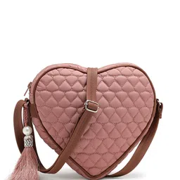 Anekaant Geometric Sling Bag with Tasselled image 2