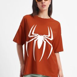 TOGS & TERRE Graphic Printed Round Neck Organic Cotton Oversized Casual T-shirt-picture-33