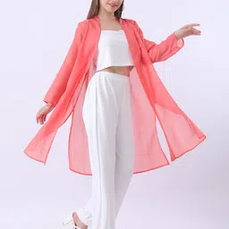 Qurvii Longline Open Front Shrug image 5