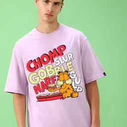 Bewakoof Men Garfield Printed T-shirt-image-59