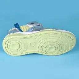 Pine Kids Casual Shoes with Velcro Closure - Green & Teal image 5