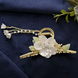 Silvermerc Designs Women Beaded Claw Clip-image-54