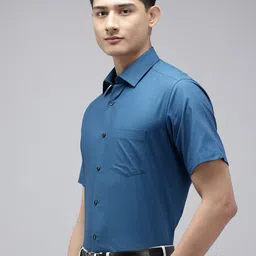 Van Heusen Pure Cotton Custom Fit Textured Formal Shirt image 3