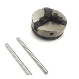 Assorts Quality Precision Cast Iron & Tool Steel Rotary Table 100 mm (4 Inch) 65 mm 3 Jaws image 3