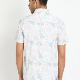 Club York Multicolor Regular Fit Floral Print Shirt image 2