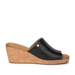 Hush Puppies Women's Black Slides image 2