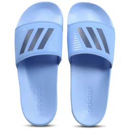 Adidas Men's CONTARO Blue Slides image 1