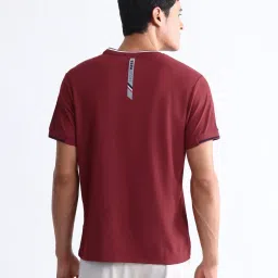 u.s. polo assn. Uspa Active Red Slim Fit Sports T-Shirt image 2
