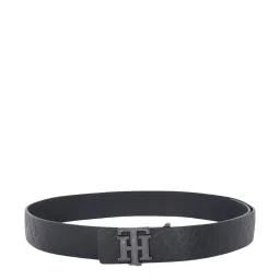 TOMMY HILFIGER Brown Leather Waist Belt For Men image 2