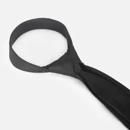 Van Heusen Grey Polyester Embroidered Tie image 2