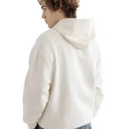 Rare Rabbit Off White Boxy Fit Graphic Sweatshirt image 2