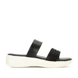 Bata Comfit by Bata Women's ARCHIE E 24 Black Casual Sandals image 2