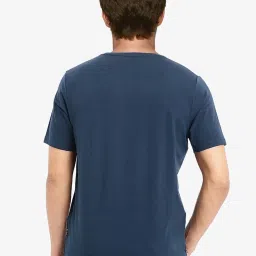 Rare Rabbit Blue Regular Fit Graphic T-Shirt image 2