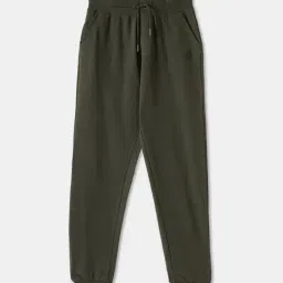 R&B Girls Olive Cotton Printed Joggers-picture-17