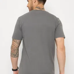 Duke Grey Slim Fit Printed T-Shirt image 2