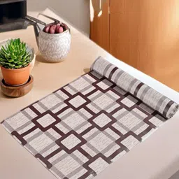 REVEXO Grey & Brown Printed Water-Resistant Shelf Liner-picture-25