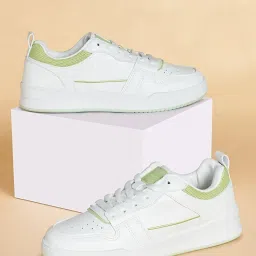 Forever Glam by Pantaloons Women's White Sneakers image 1