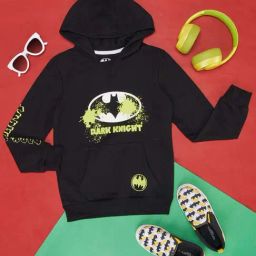Pantaloons Junior Black Cotton Printed Full Sleeves Sweatshirt-picture-32