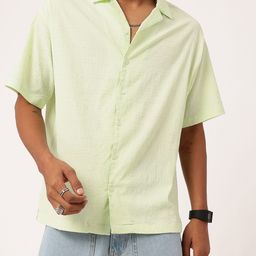 WROGN Tactile Feel Textured Seersucker Oversized Shirt-picture-29