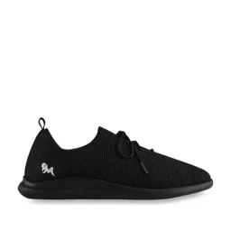 Neemans Men's RE LIVE Hale Black Casual Sneakers-picture-10