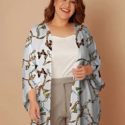 Zink London White & Blue Shrug-picture-40