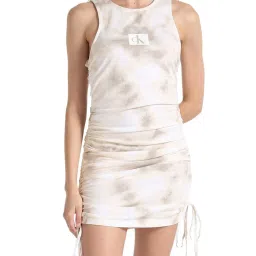 Calvin Klein Jeans Tie Dye Aop Printed Regular Fit Dresses image 1