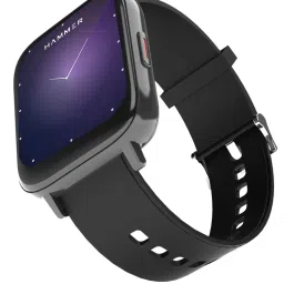 Hammer Pulse 3.0 SpO2 Bluetooth Calling Smartwatch (Black/Grey) image 1