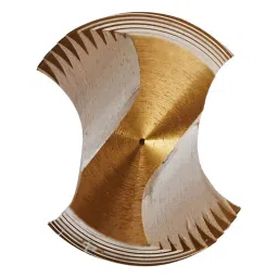 TOTEM 24 x 2.00mm TiN Gold HSS Spiral Pointed Tap image 3