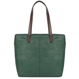 Hidesign Core Sonoma 01 Burnt Goat Mel Ranch Green Solid Large Tote Handbag image 1