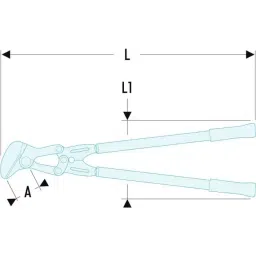 Facom 665 mm Shears for Sheet Metal, 882A.65 image 2