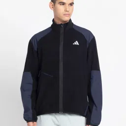 adidas Ultimate CTE WRM Black Regular Fit Sports Jacket image 1