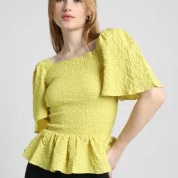 Only Yellow Relaxed Fit Top image 1