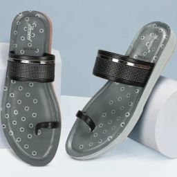 Paragon Women's Black Toe Ring Sandals-picture-26