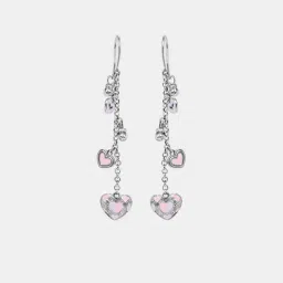 shaya Shaya, Bring in the Cheer Heart Earrings in 925 Silver-picture-41